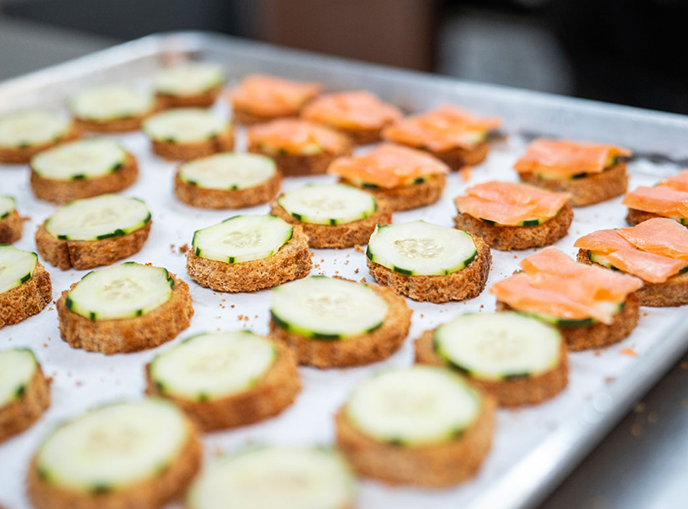 hor d'oeuvres catering