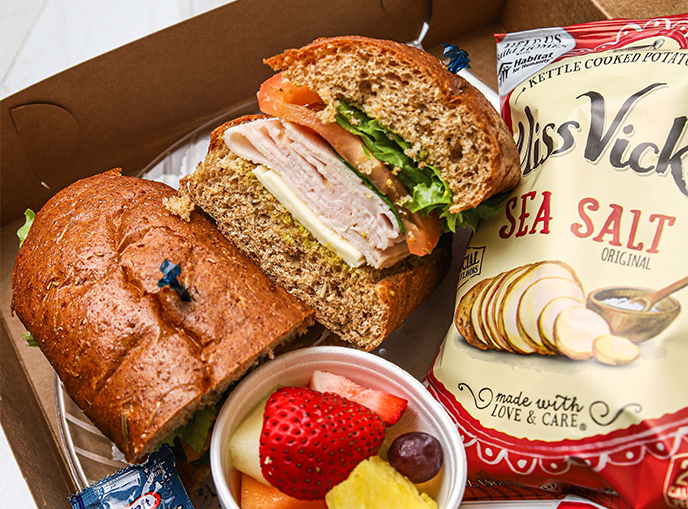 boxed lunch catering