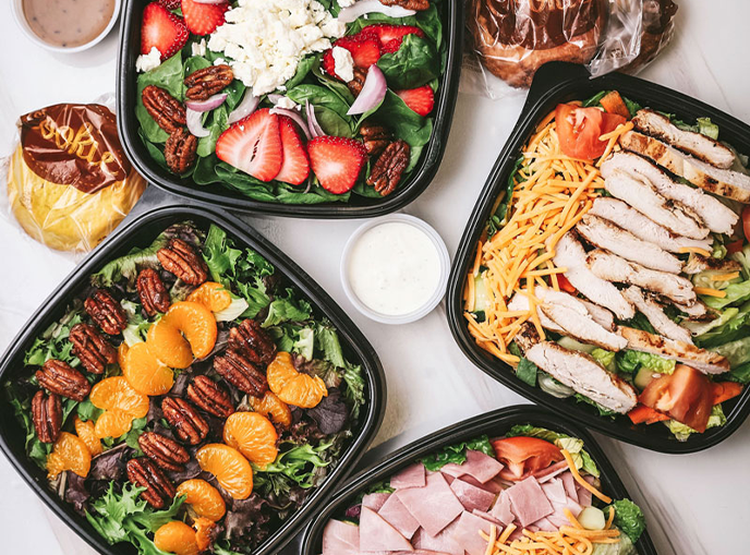 individually packaged meal catering