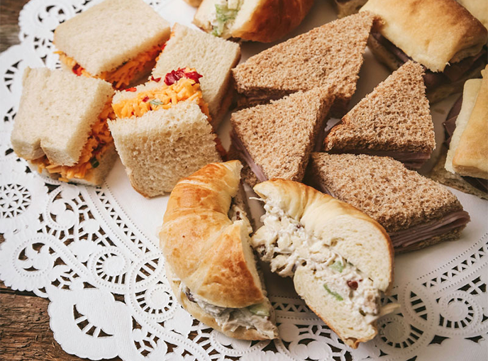 sandwich and party trays