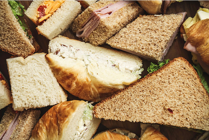 Executive Boxed Lunch Sandwiches Executive Boxed Lunch Sandwich and Party Tray Catering - A La Carte Catering & Cakes