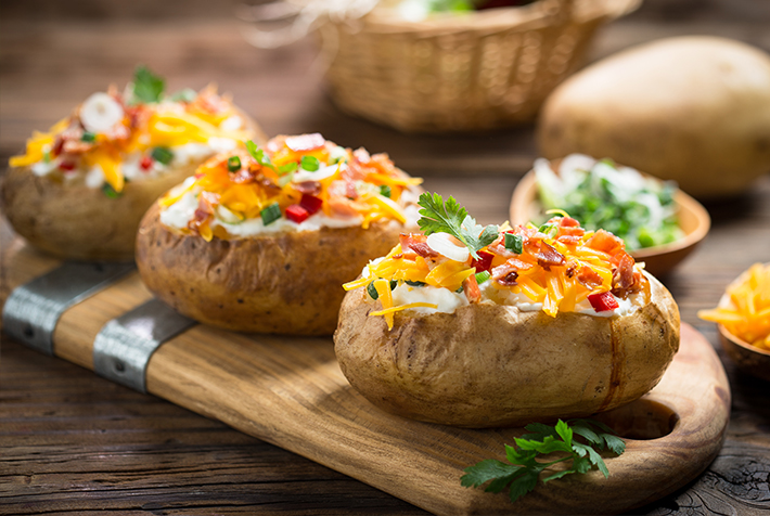 Potato Build Your Own Food Bar Catering - A La Carte Catering & Cakes